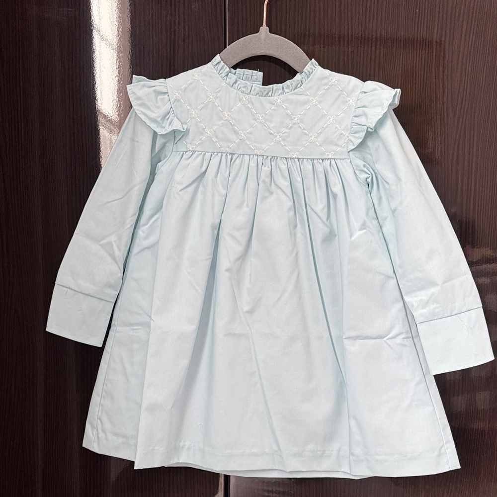 TBBC Devin Dress Greenwich Green 2T NWT